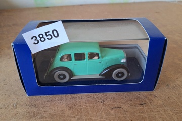 Afbeelding van En voiture Tintin modelauto Moulinsart