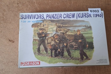 Afbeelding van Dragon, Survivors Panzer Crew (Kursk 1943) nr. 6014 modelbouwset 1:35 [00XjJF]