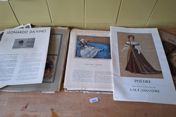 Afbeelding van Lot kunstboeken/illustratieboeken 