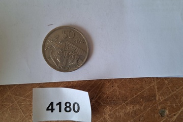 Afbeelding van 50 Ptas munt Spanje