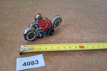 Afbeelding van Blikken speelgoed motor