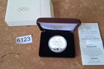 Afbeelding van Zilver Munt Atlanta '96