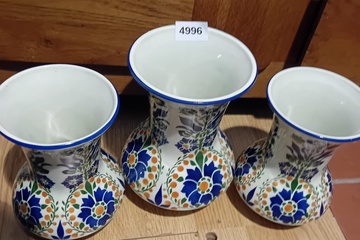 Afbeelding van Vazen 3 stuks