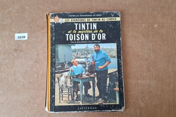 Afbeelding van Hergé Les Aventures de Tintin Tintin et le Mystere de la Toison d'or Album
