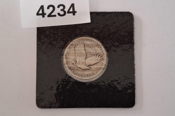 Afbeelding van Zilver munt Quarter dollar 1926