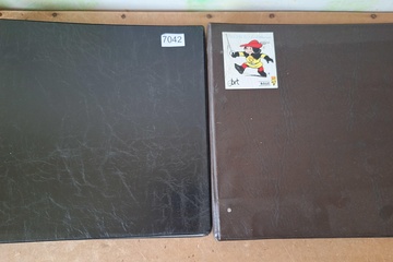 Afbeelding van Mappen met insteekbladen voor biljetten of trading cards