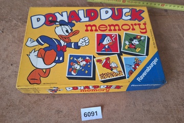 Afbeelding van Ravensburger, Donald Duck Memory (gezelschapsspel, met doos) - Karton / Papier