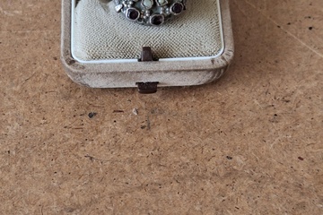 Afbeelding van Ring zilver +/- 6,86 gr.