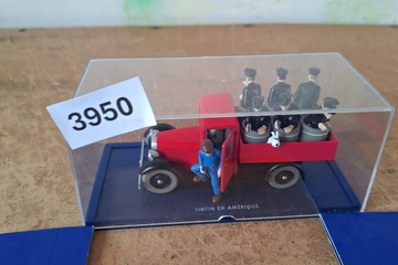 Afbeelding van En voiture Tintin modelauto Moulinsart