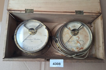 Afbeelding van Genteur Paris Ampres & Volt meters