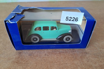 Afbeelding van Kuifje Modelauto 'Bij Kuifje in de Auto' Atlas Edition