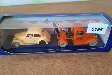 Afbeelding van Kuifje Modelauto 'Bij Kuifje in de Auto' Atlas Edition