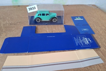 Afbeelding van En voiture Tintin modelauto Moulinsart