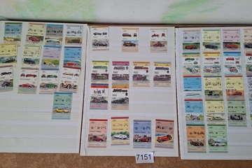 Afbeelding van postzegels thema Auto's postfris