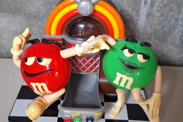 Afbeelding van M&M's dispenser