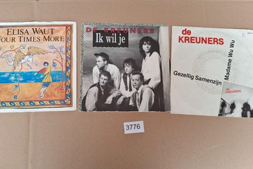 Afbeelding van lot singles oa De Kreuners