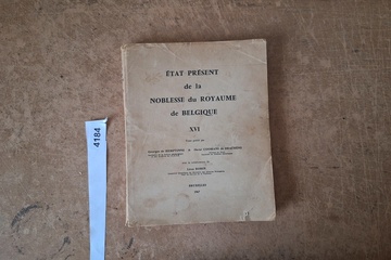 Afbeelding van Etat present de la noblesse du royaume de Belgique XVI boek