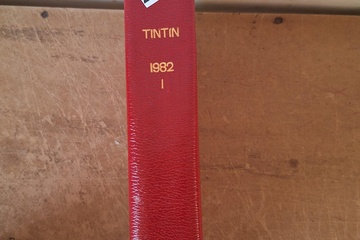 Afbeelding van Journal de Tintin album met tijdschriften 1982 Deel 1