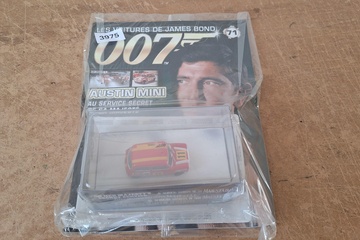 Afbeelding van Les Voitures de James Bond 007 ongeopend magazine met modelauto