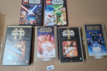 Afbeelding van Star Wars Vhs & DVD's