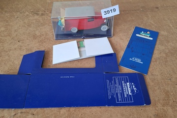 Afbeelding van En voiture Tintin modelauto Moulinsart