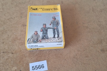 Afbeelding van MK Czech Master's Kits US Tank Crew 3 Scale Resin Figures