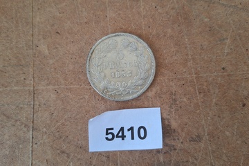 Afbeelding van Zilver Munt 5 francs  Frankrijk