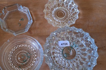 Afbeelding van Lot Glazen asbakken