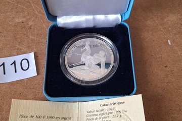 Afbeelding van Zilver Munt  Albertville '92