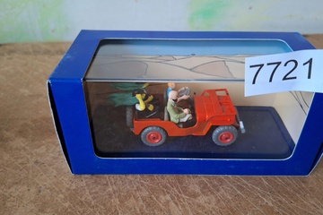 Afbeelding van Bij Kuifje in de Auto Modelauto Moulinsart