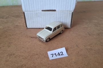 Afbeelding van Duvi Renault 4L wit (1:43)