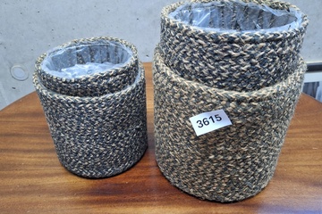 Afbeelding van Plantenmanden 4 stuks