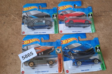 Afbeelding van Hot Wheels Modelauto's in blisters 4 stuks