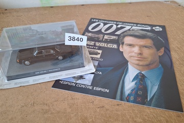 Afbeelding van Les Voitures de James Bond 007 magazine met modelauto