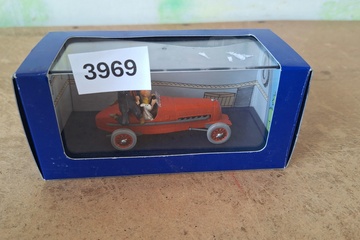 Afbeelding van En voiture Tintin modelauto Moulinsart