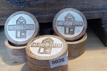 Afbeelding van Amsterdam Cheese opbergpotten 3 stuks