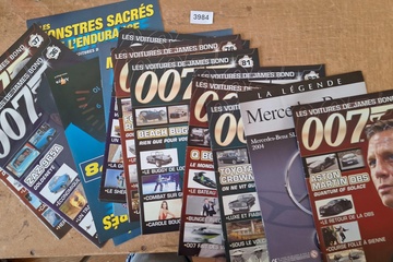 Afbeelding van Les Voitures de James Bond 007 magazines ed