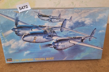 Afbeelding van Hasegawa P-38J Lightning "Virginia Marie"