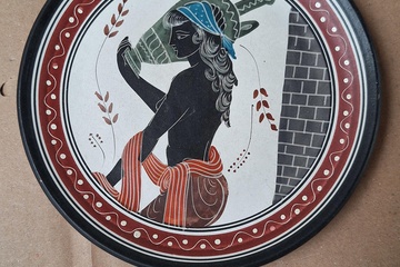 Afbeelding van Stenen bord met tekening