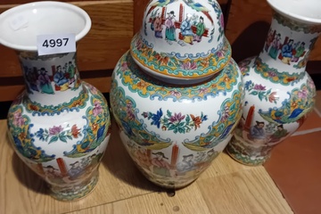 Afbeelding van Vazen Oosters 3 stuks