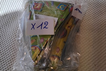 Afbeelding van 12x Papieren slinger "Alles Gute zum Schulanfang!"