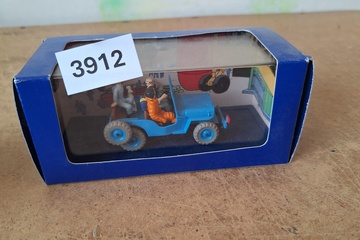 Afbeelding van En voiture Tintin modelauto Moulinsart