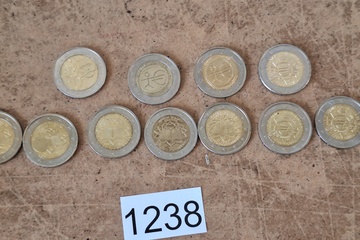 Afbeelding van 2 Euro munten diverse landen & uitgiftes 11 stuks