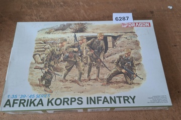 Afbeelding van Dragon, Afrika Korps Infantry nr. 6287 modelbouwset 1:35