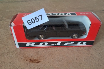 Afbeelding van Radon / Agat (Made in USSR), Volga GAZ 24 Sedan Black, 1:43