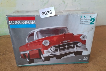 Afbeelding van Monogram, '53 Chevy Plastic Bouwpakket, 1:24