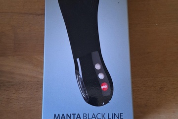 Afbeelding van Manta Black Line Virbating Stroker nieuw in verzegelde doos
