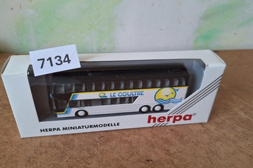 Afbeelding van Herpa Setra S 228 DT 'Le Coultre Switzerland' dubbeldekker autobus (1:87)