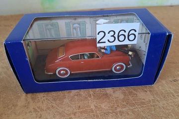 Afbeelding van Bij Kuifje in de auto modelauto Moulinsart