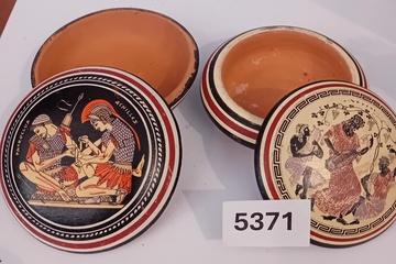 Afbeelding van Opbergpotjes 2 stuks
